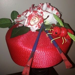 Alice in wonderland pillbox hat